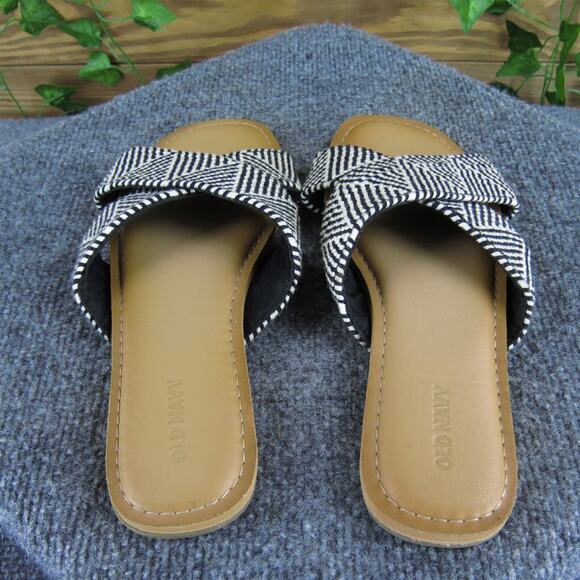 Old Navy Women's Slide Multicolor Synthetic Sz 8 Medium Gently‎ Used 2025 - Picture 4 of 6